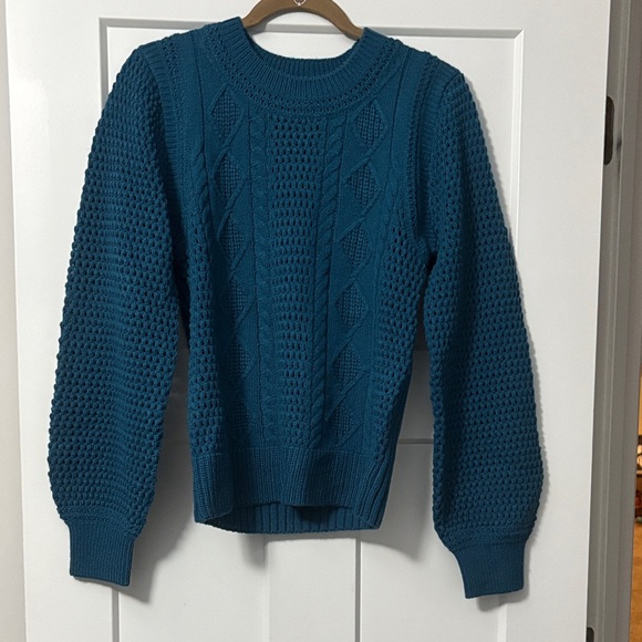 Danielrainn blue knit sweater - Picture 1 of 7